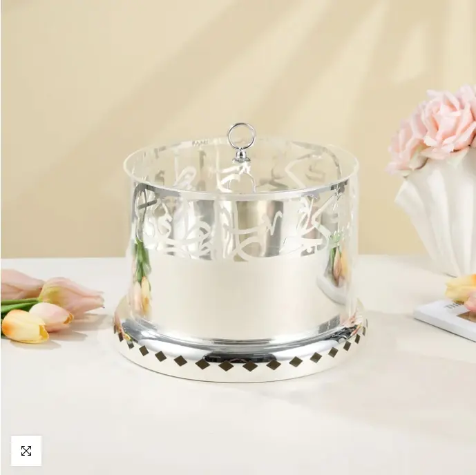 OTANTIK PLATE HOLDER - S FROM JIWAR - SILVER PLATE HOLDER 