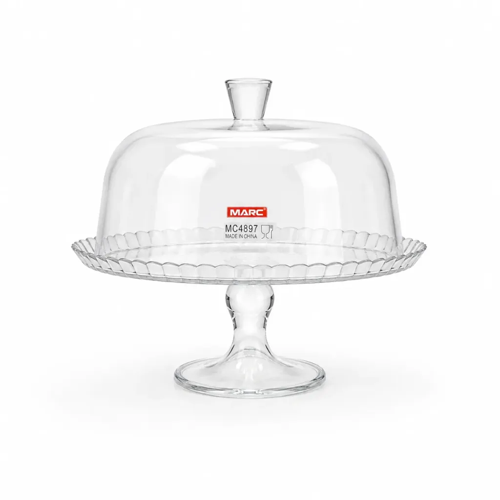PLASTIC CAKE TRAY 34CM