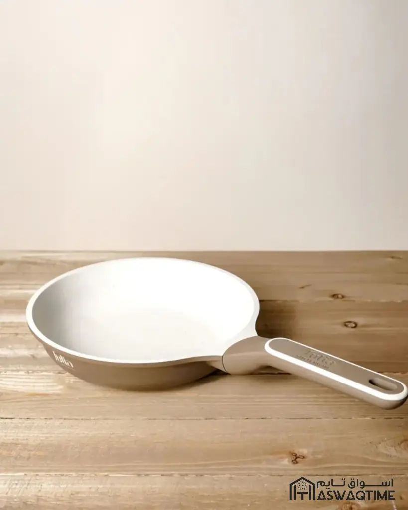 JULIA ELITE-PROF FRYPAN WITHOUT LID 24CM-BROWN/BEIGE 