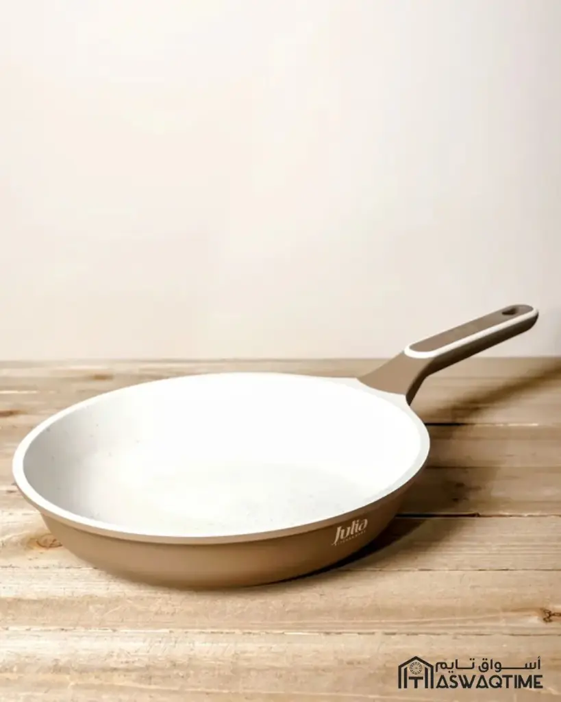 JULIA ELITE-PROF FRYPAN WITHOUT LID 28CM-BROWN/BEIGE 