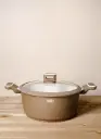 JULIA ELITE-PROF CASSEROLE WITH LID 28CMBROWN/BEIGE CASSEROLE WITH LID 