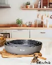 JULIA ELITE-EDGE ROUND FORGED PAN SET 3 PIECES-GRAY/BROWN/BLACK 