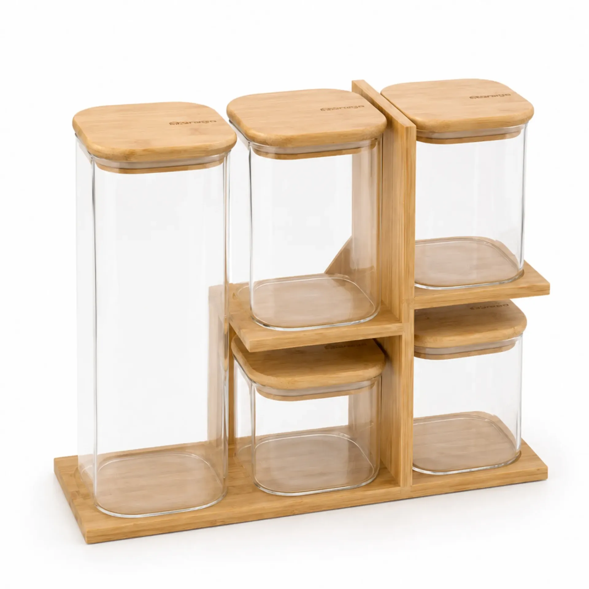 [GER-4038] GERMAX 5PCS STORAGE JARS