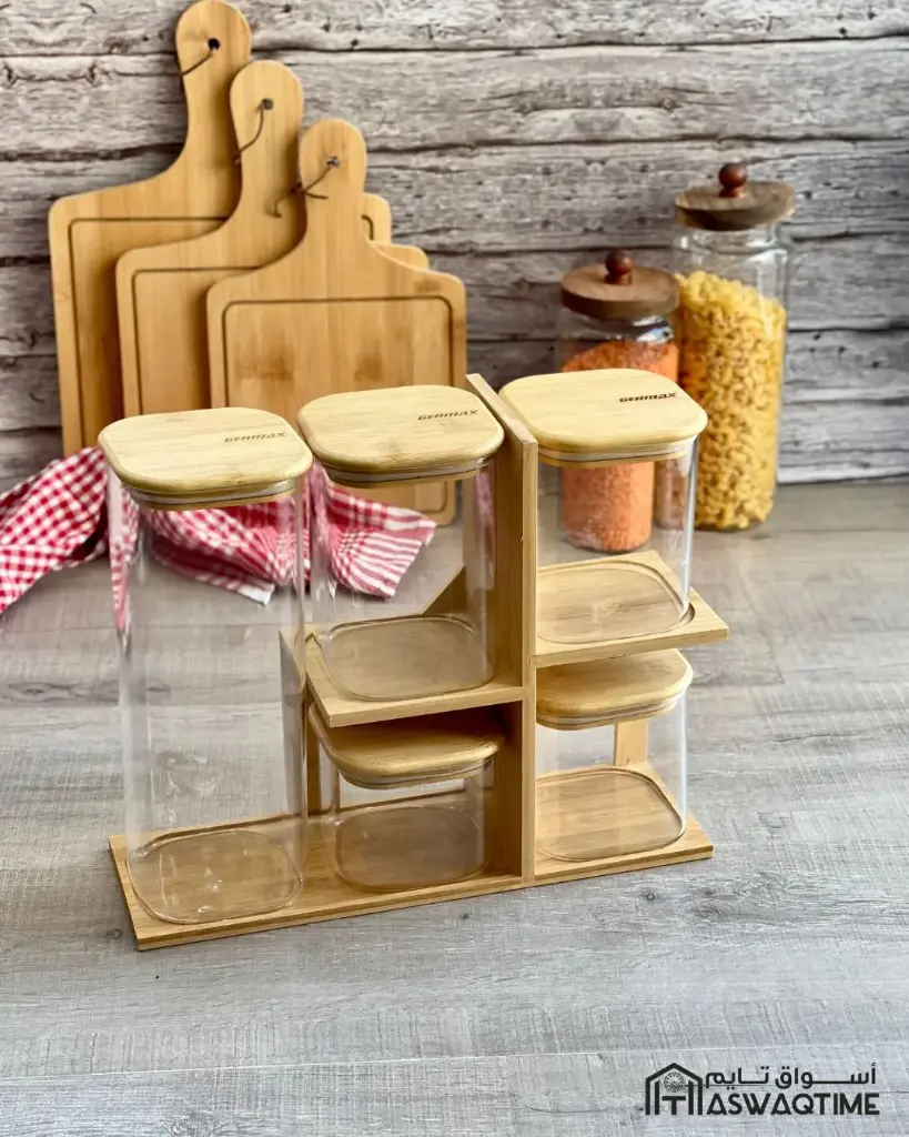 GERMAX 5PCS STORAGE JARS