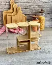 GERMAX 5PCS STORAGE JARS