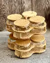GERMAX 8PCS 2LAYERS ROTOUTARY STORAGE JARS