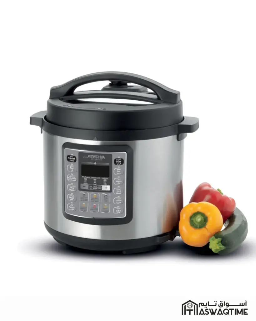 [JR-EP118-2372] ARSHIA 6LTR DIGITAL PRESSURE COOKER