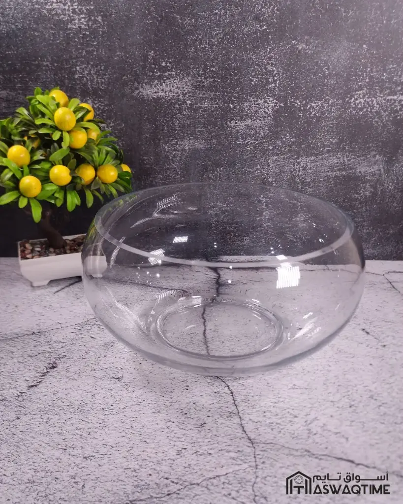 ELEGANT SALAD BOWL CLEAR 27.3*14.7CM