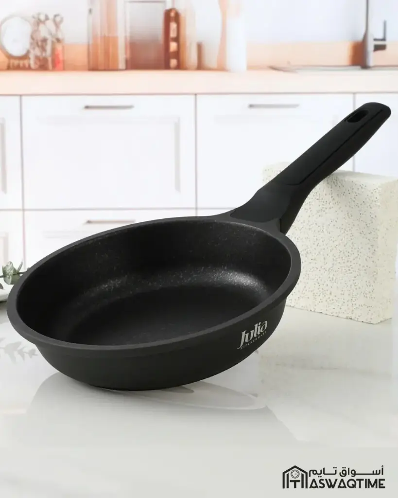 ELITE-ELE FRYPAN WITHOUT LID 24CMBLACK 