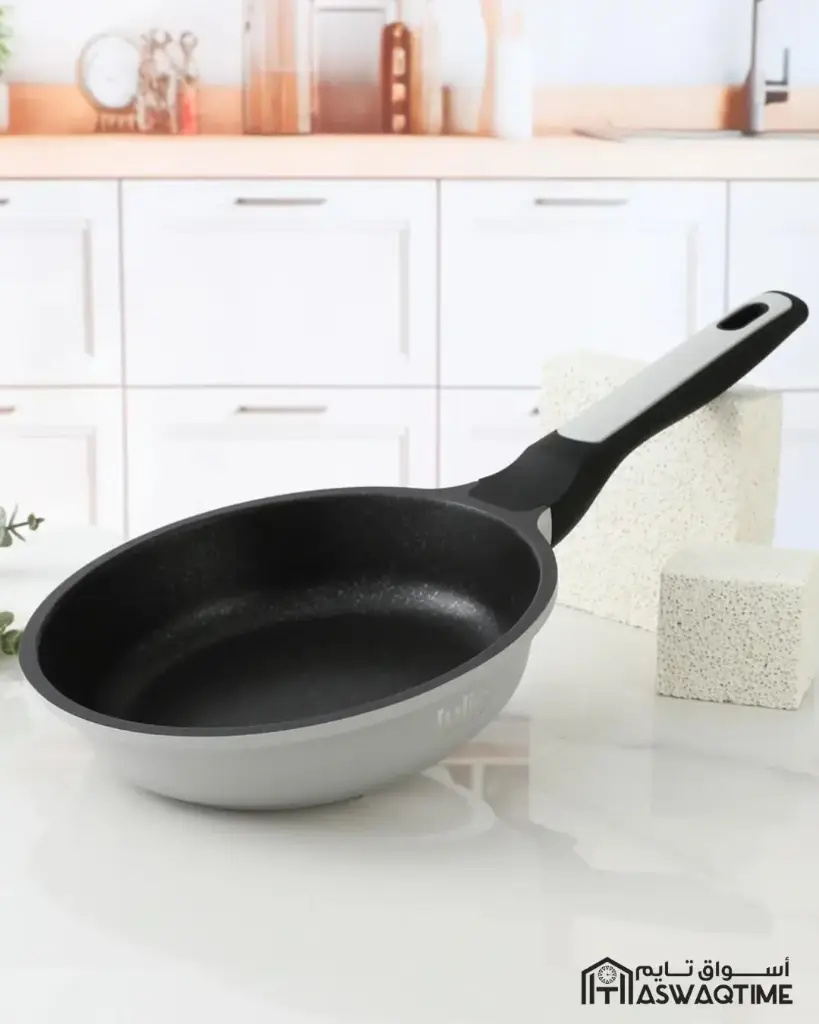ELITE-LUX FRYPAN WITHOUT LID 20CMLIGHT GRAY