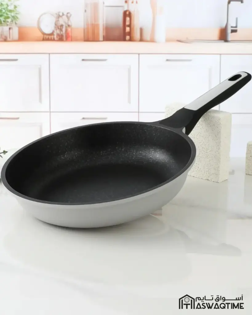 ELITE-LUX FRYPAN WITHOUT LID 24CMLIGHT GRAY
