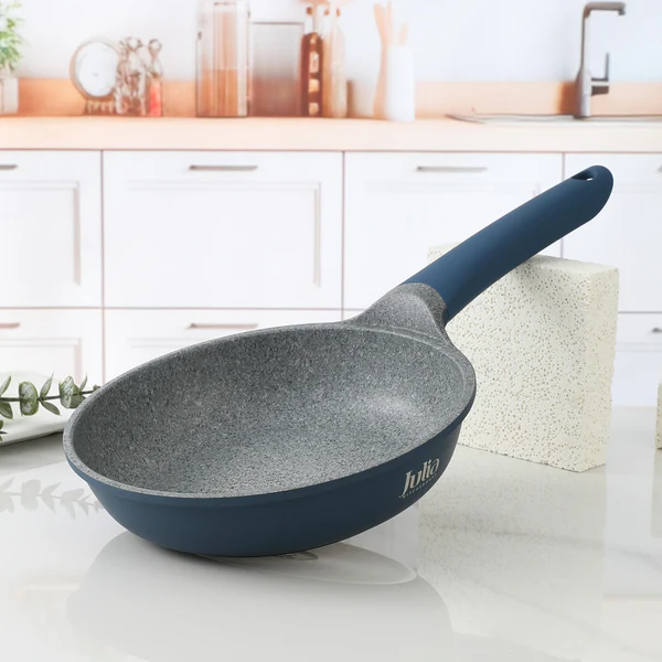 ELITE-UNI FRYPAN WITHOUT LID 20CM BLUE
