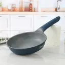 ELITE-UNI FRYPAN WITHOUT LID 20CM BLUE