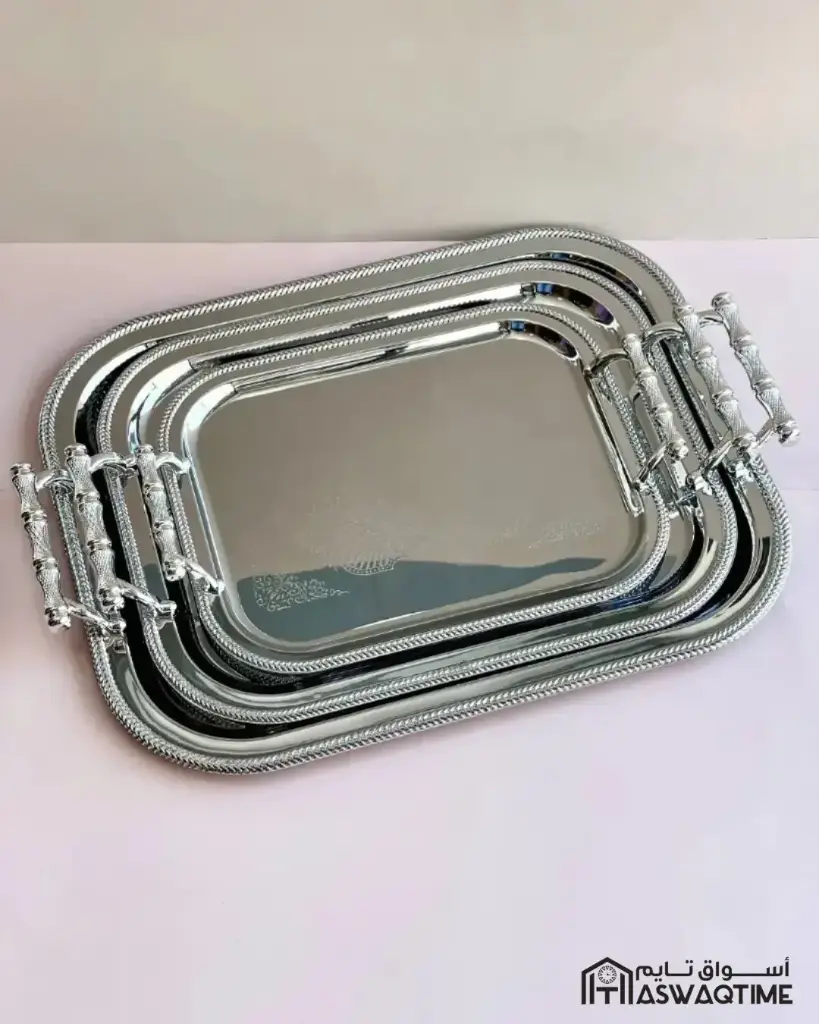 GERMAX  3PCS FULL CHROME TRAY
