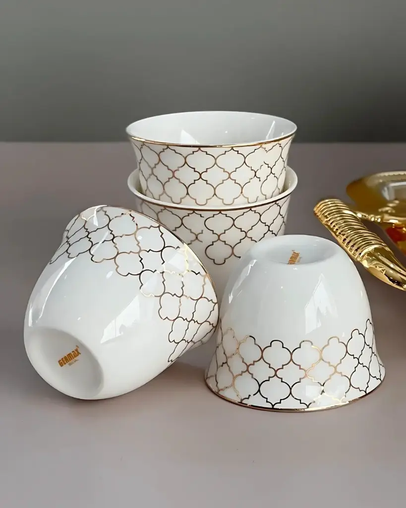 GERMAX  80CC CAWA CUP GOLD 12PCS SET