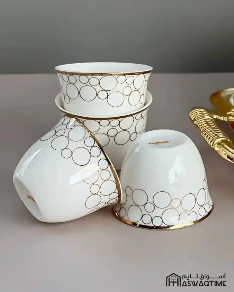 GERMAX  80CC CAWA CUP GOLD 12PCS SET