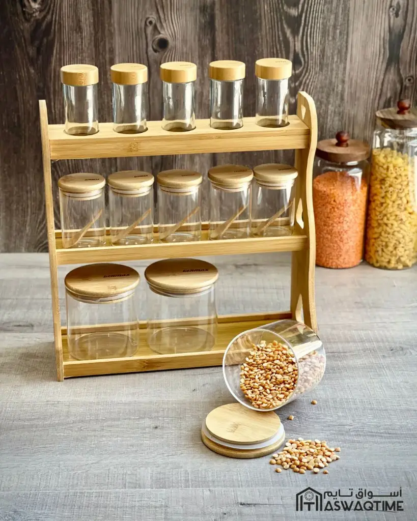 GERMAX 13PCS GLASS JARS