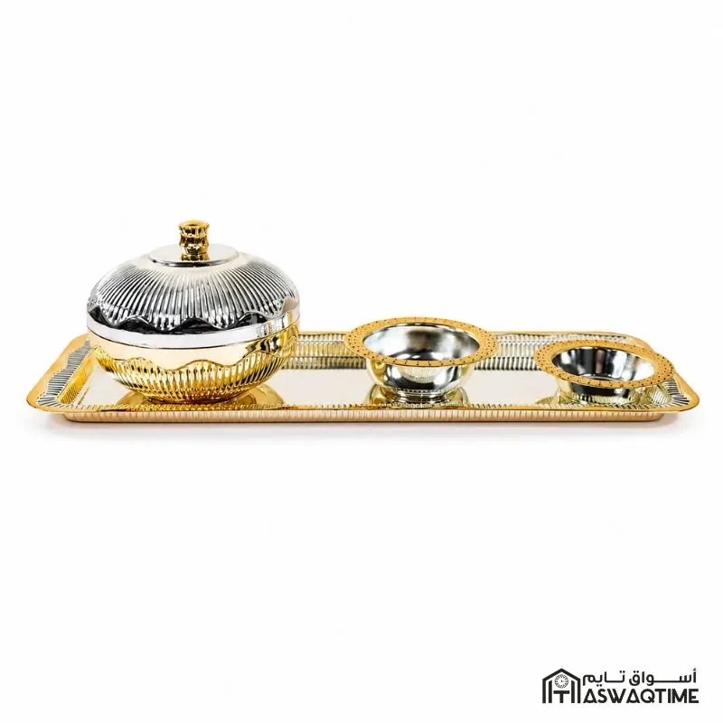 GERMAX 4PCS TRAY AND BOWL SET