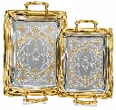 GERMAX GOLDEN TRAY 2 PCS 
