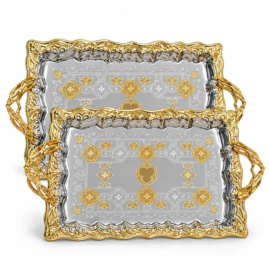 GERMAX GOLDEN TRAY 2 PCS 