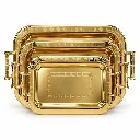 GERMAX GOLDEN TRAY 3PCS