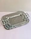 GERMAX  FULL SILVER TRAY 3 PCS SET
