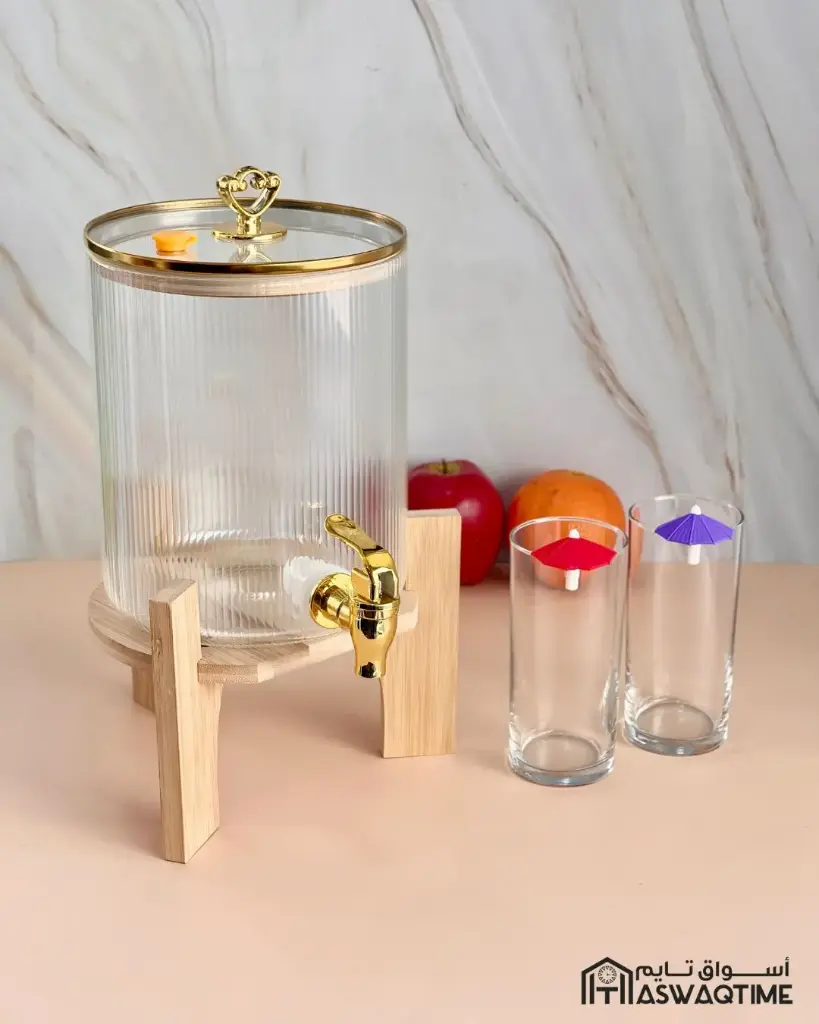 GLASS JUICE DISPENSER  3600ML