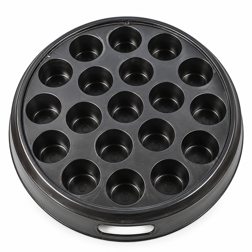[JR-48852] GR GLASS HOLDER  19pcs ROUND  