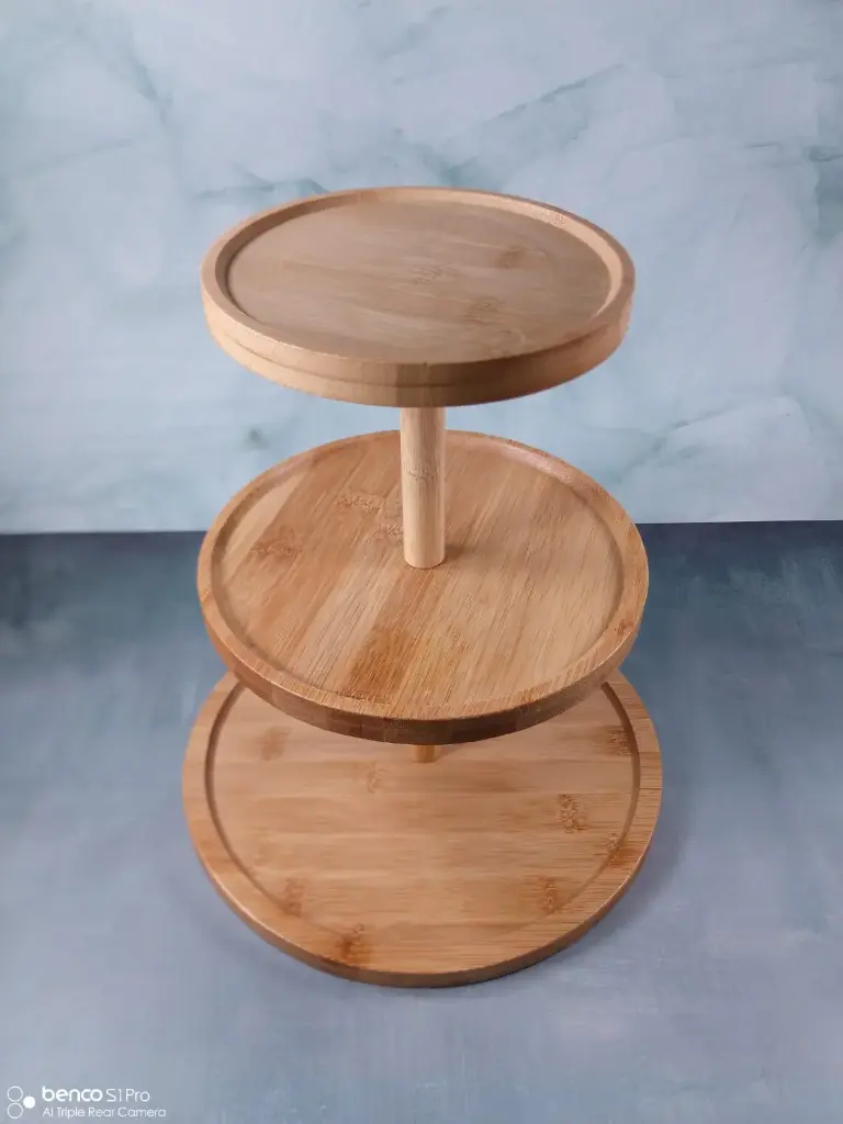 NUTS PLATE BAMBOO