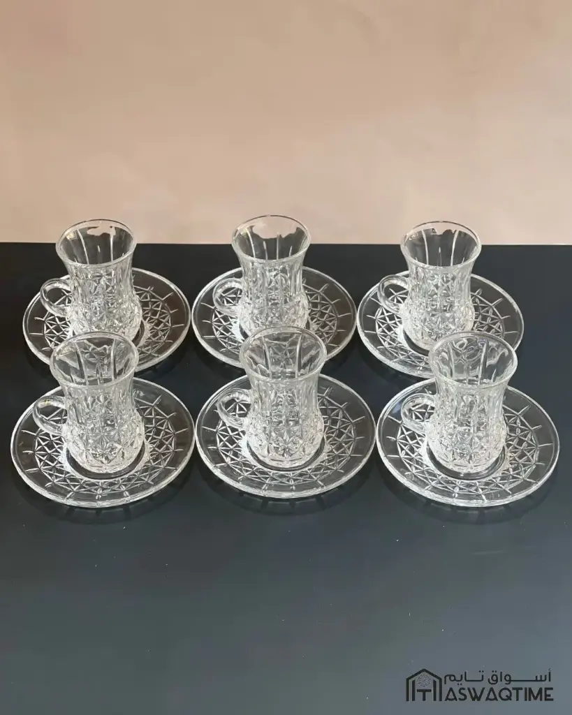 GERMAX5365 TEA CUP & SAUCER 12PCS SET CHESTER