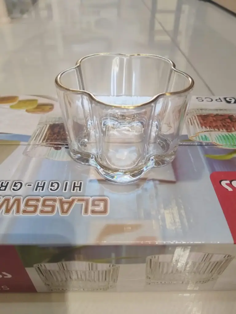 GLASS CUP 6 PCS NUTS BOWL BIG/G