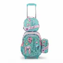 PARIS  3PCS TROLLY SCHOOL BAG SET