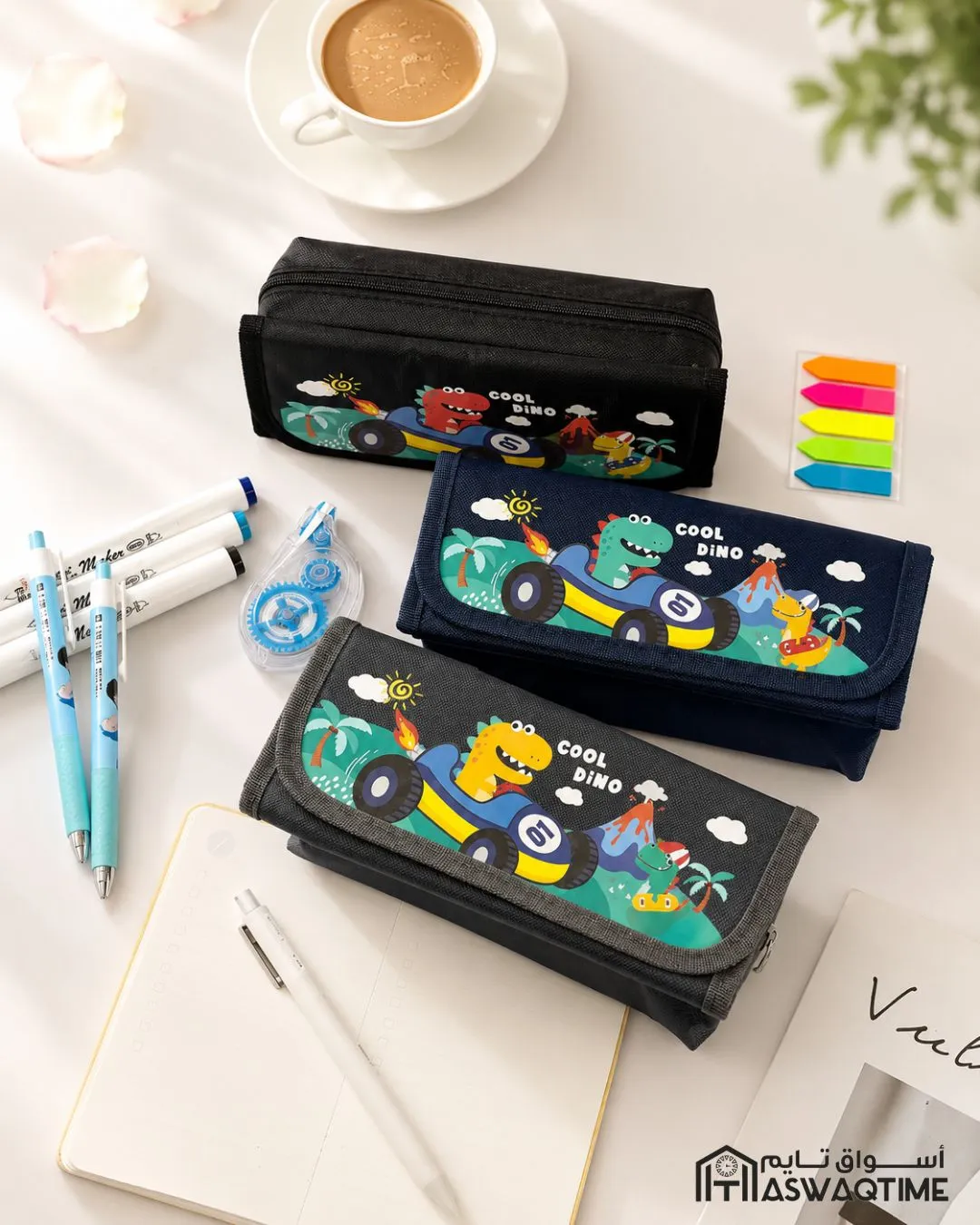 COOL DINO PENCIL CASE 