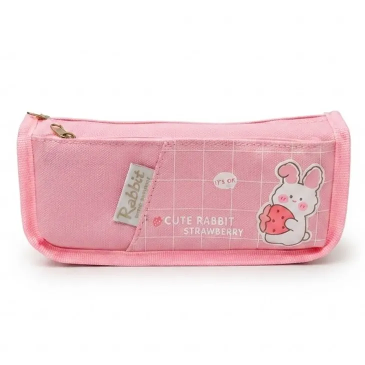 RABBIT 2 ZIPPER PINCEL CASE