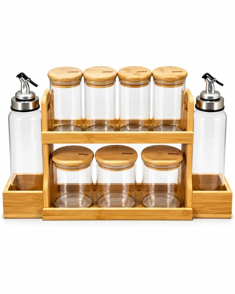GERMAX 9PCS SPICE JARS