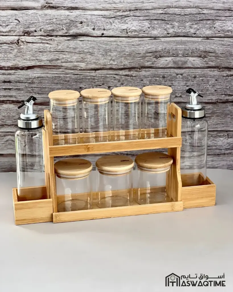 GERMAX 9PCS SPICE JARS