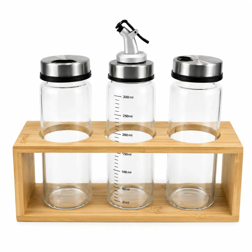 GERMAX 3PCS CRUET RACK