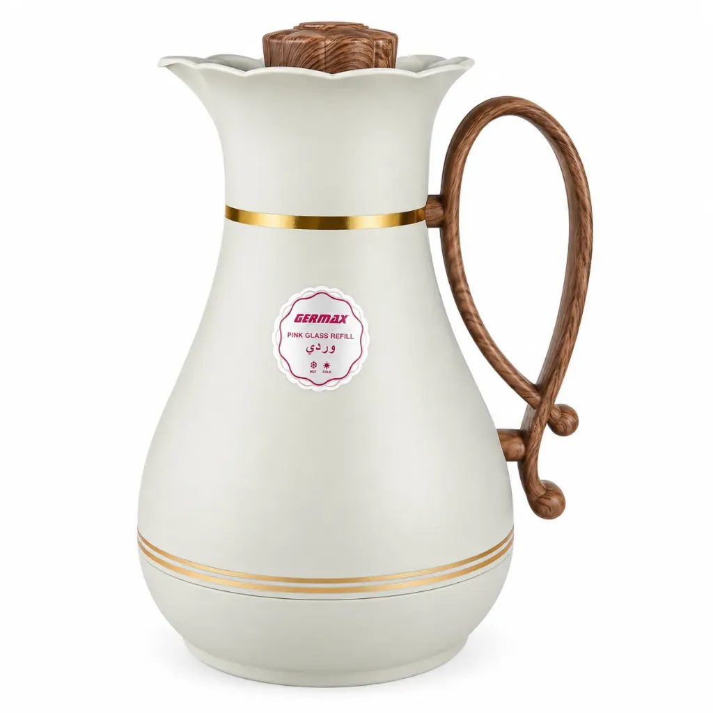 [GER-2842W] GERMAX VACUUM FLASK 1.0 Ltr WOOD