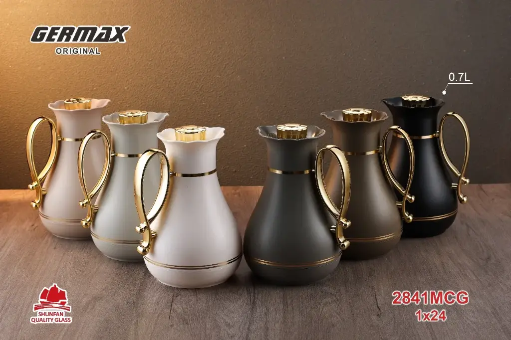 GERMAX VACUUM FLASK 1.0 Ltr GOLD