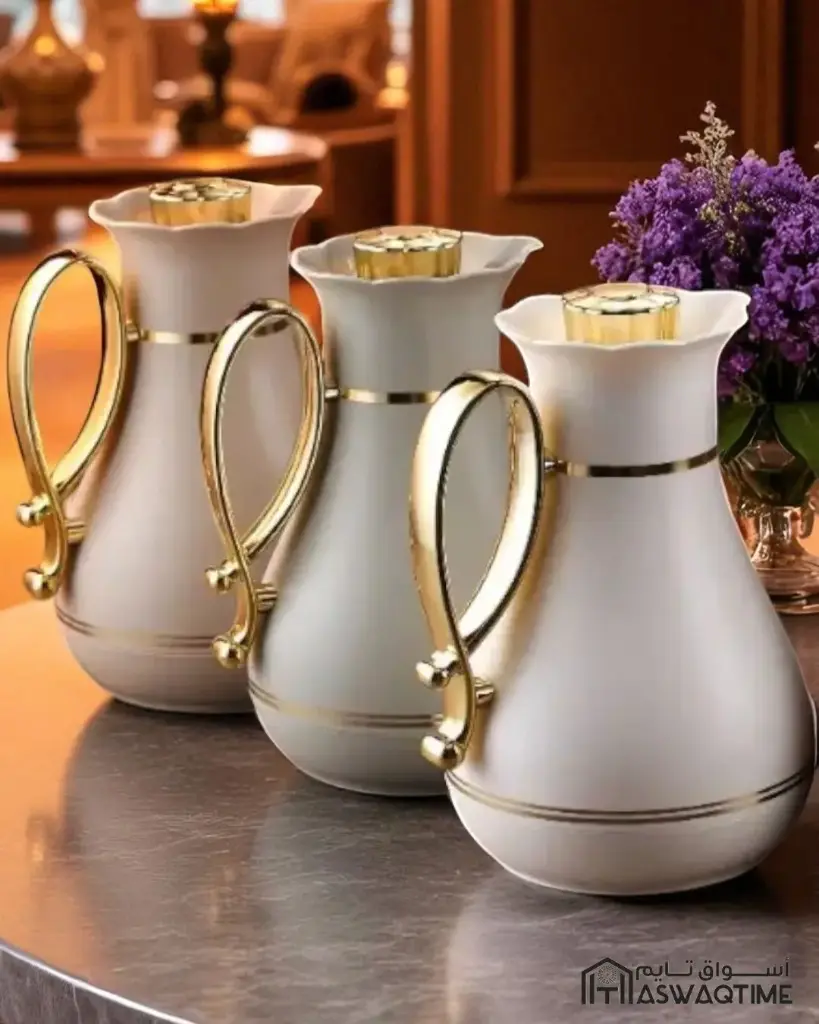 GERMAX VACUUM FLASK 1.0 Ltr GOLD
