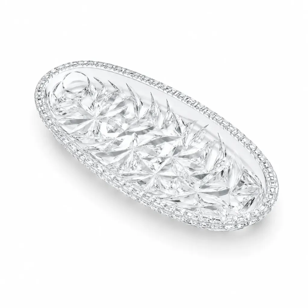 OVAL PLATE GLASS