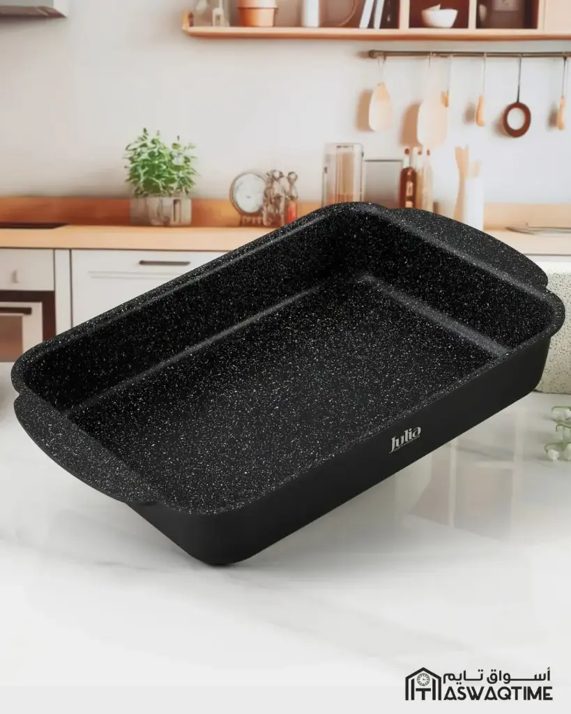ELITE-EDGE RECTANGULAR PAN 34CMGRAY 