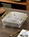 JIE SQUARE ACRYLIC BOWL TRAY