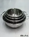 JIE STAINLESS STEEL STRAINER 24 CM