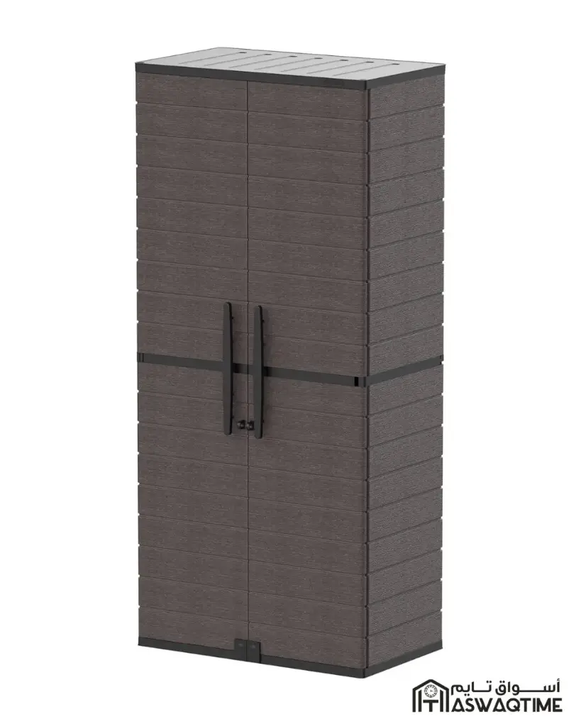 COSMO VERTICAL CABINET A TALL  DARK BROWN