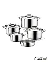 HASCEVHER ANETT 9 PCS COOKWARE SET 