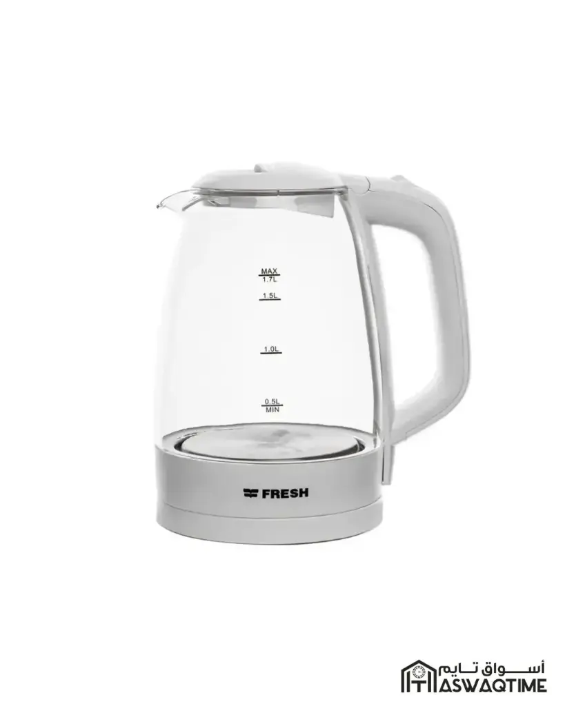 FRESH GLASS KETTLE EGK 17000 – WHITE