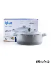 ELITE-CAST OVAL ROASTER WITH LID 32CM-GRAY 