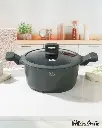JULIA ELITE-PRO CASSEROLE WITH LID 28CM-GREEN 