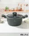 JULIA ELITE-PRO CASSEROLE WITH LID 32CM-GREEN 